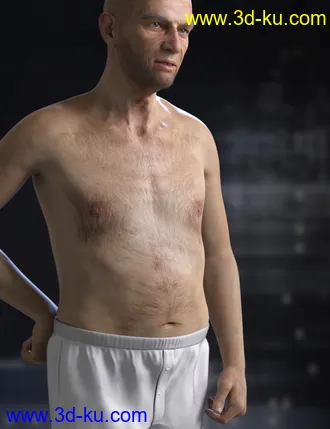 3D打印模型RY Frederic for Genesis 8 Male的图片