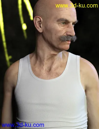 3D打印模型RY Frederic for Genesis 8 Male的图片