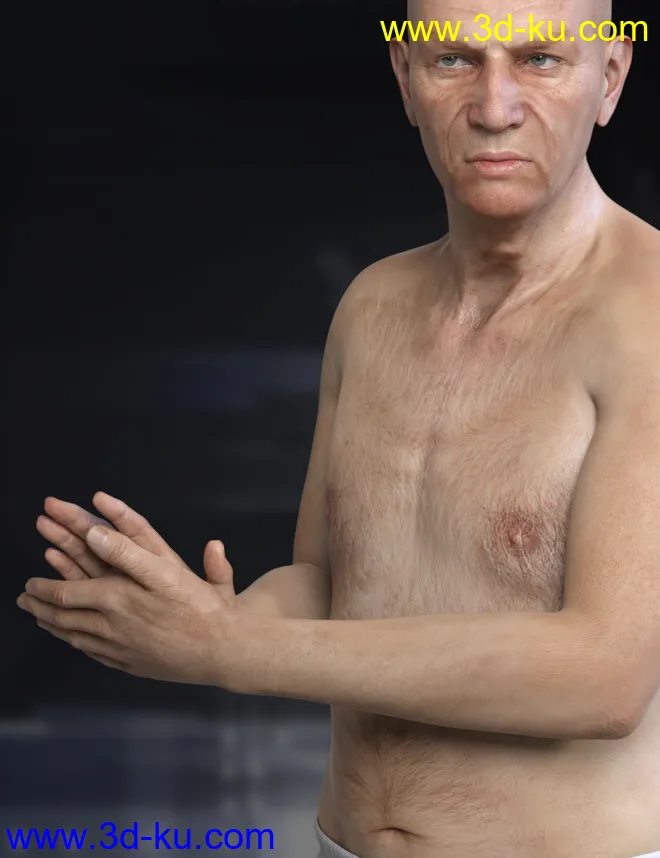 RY Frederic for Genesis 8 Male模型的图片8