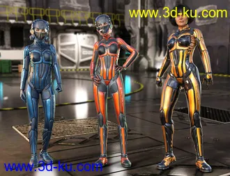3D打印模型S8 Suit for Genesis 8 Female(s)的图片