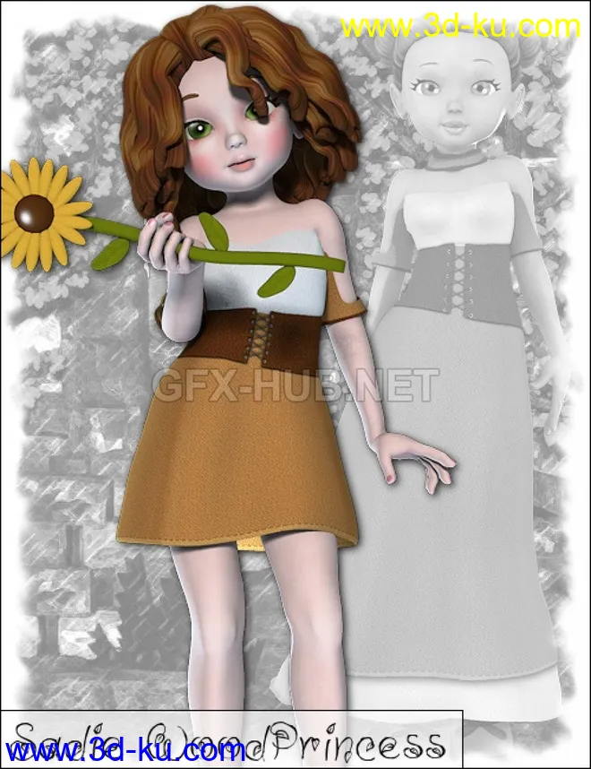 Sadie Wood Princess模型的图片1