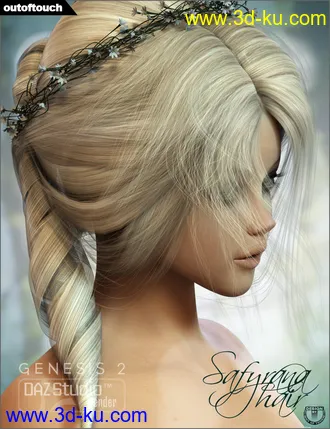 3D打印模型Safyrana Hair的图片