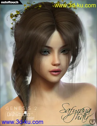 3D打印模型Safyrana Hair的图片