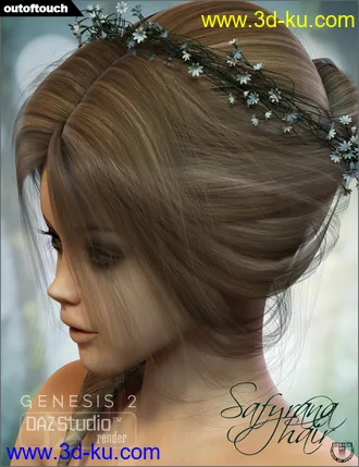 3D打印模型Safyrana Hair的图片