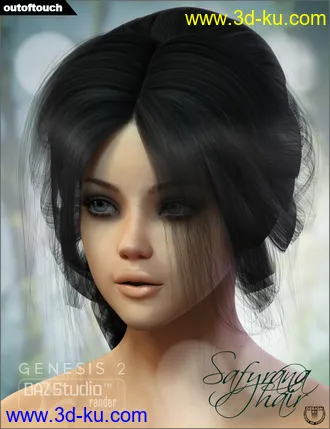 3D打印模型Safyrana Hair的图片