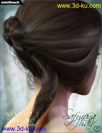 3D打印模型Safyrana Hair的图片