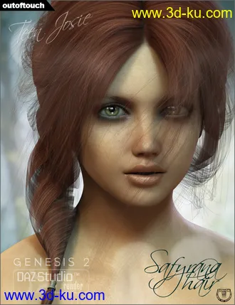 3D打印模型Safyrana Hair的图片