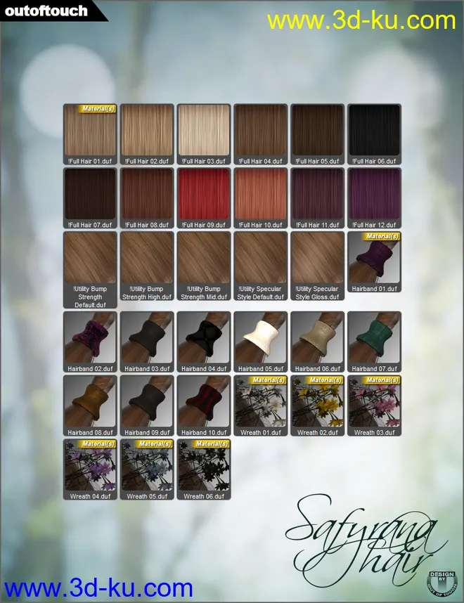 Safyrana Hair模型的图片12