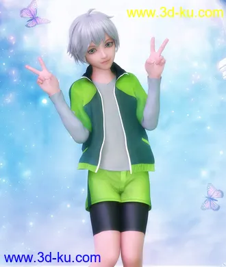 3D打印模型Saika Totsuka的图片