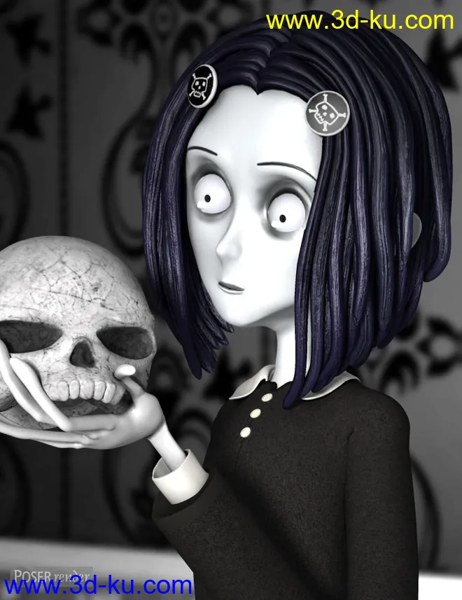 Salem Hair模型的图片1