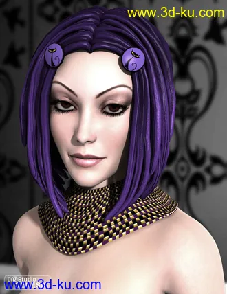 3D打印模型Salem Hair的图片