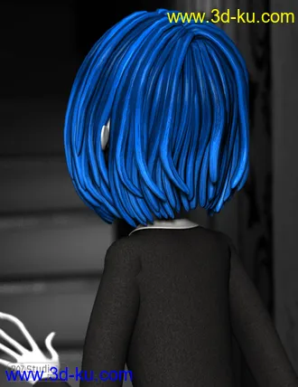 3D打印模型Salem Hair的图片