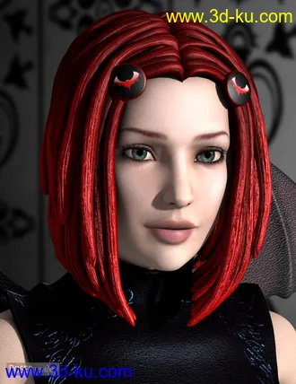 3D打印模型Salem Hair的图片