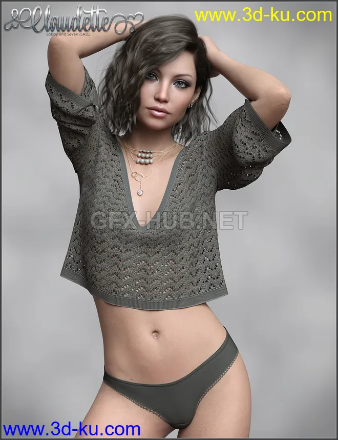 SASE Claudette for Genesis 8模型的图片1