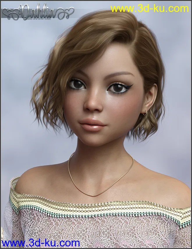 SASE Dahlia for Genesis 8模型的图片1