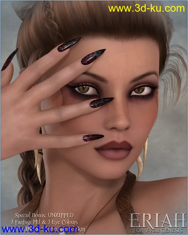 SASE Eriah for V4 and Genesis模型的图片1