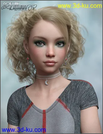 3D打印模型SASE Lillian for Genesis 8的图片