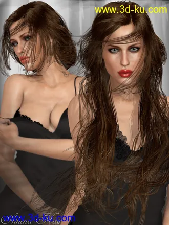 3D打印模型SAV Athena hair的图片