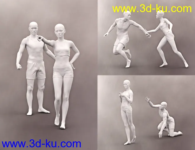 SBibb Dreadful Pirate Captain Poses and Expressions for Genesis 8模型的图片9