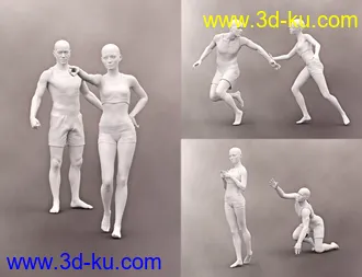 3D打印模型SBibb Dreadful Pirate Captain Poses and Expressions for Genesis 8的图片