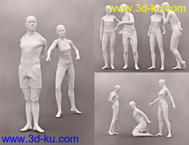 SBibb Dreadful Pirate Captain Poses and Expressions for Genesis 8模型的图片11