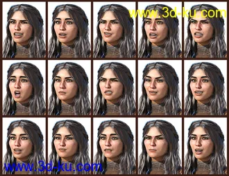 3D打印模型SBibb Dreadful Pirate Captain Poses and Expressions for Genesis 8的图片