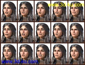 3D打印模型SBibb Dreadful Pirate Captain Poses and Expressions for Genesis 8的图片