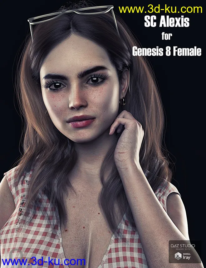 SC Alexis for Genesis 8 Female模型的图片1