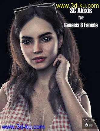 3D打印模型SC Alexis for Genesis 8 Female的图片