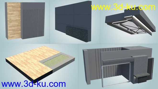 Scandinavian Bathroom模型的图片8