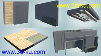 3D打印模型Scandinavian Bathroom的图片