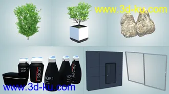 3D打印模型Scandinavian Bathroom的图片