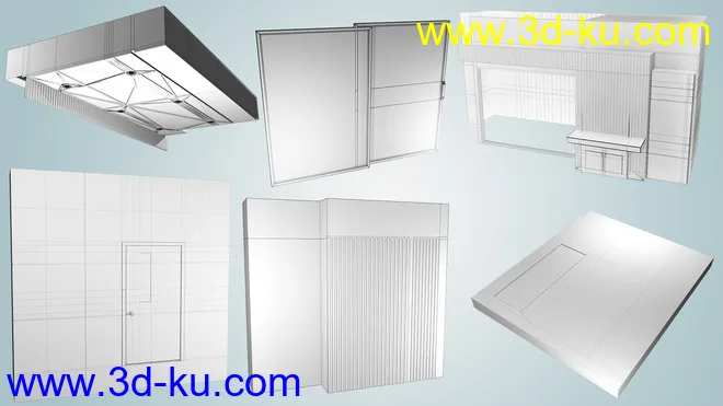 Scandinavian Bathroom模型的图片13