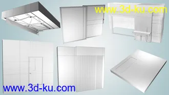 3D打印模型Scandinavian Bathroom的图片