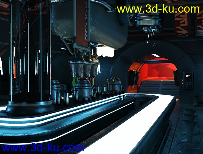 Sci-Fi Bar模型的图片4