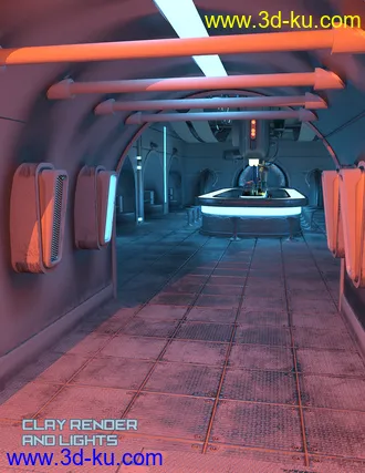 3D打印模型Sci-Fi Bar的图片