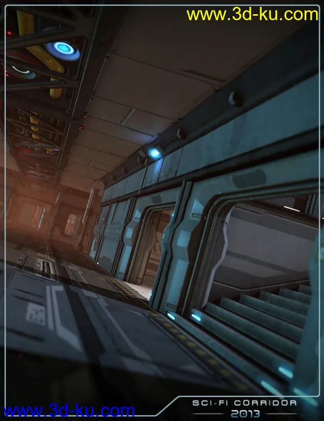 Sci-Fi Corridor 2013模型的图片1