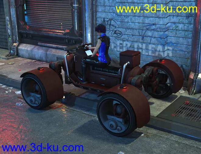 Sci-Fi Quad模型的图片3