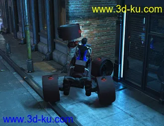 3D打印模型Sci-Fi Quad的图片
