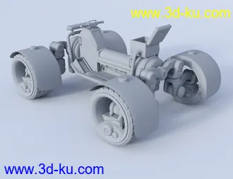 3D打印模型Sci-Fi Quad的图片