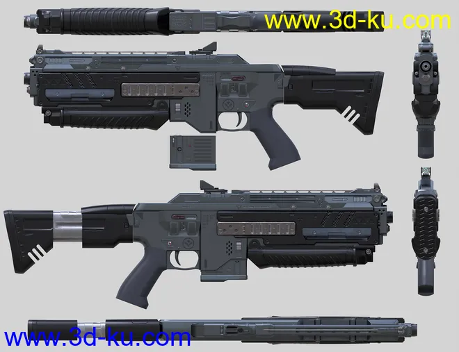 Sci-Fi Weapons Collection 3模型的图片2