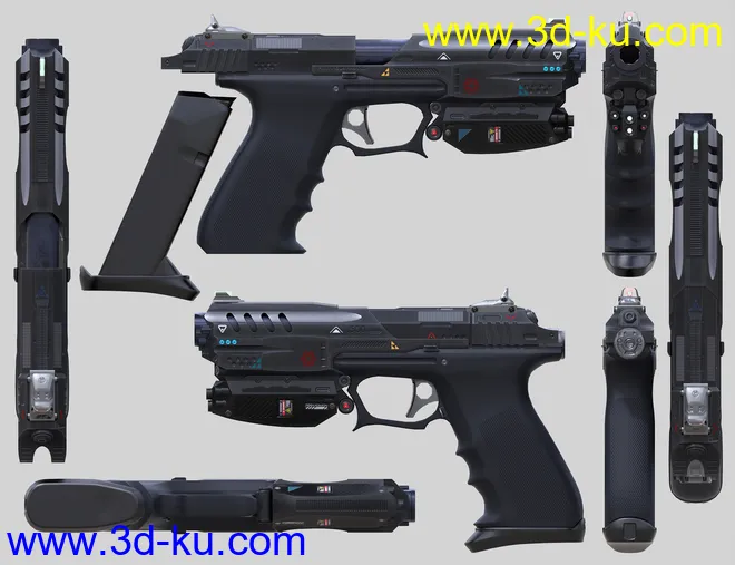 Sci-Fi Weapons Collection 3模型的图片3