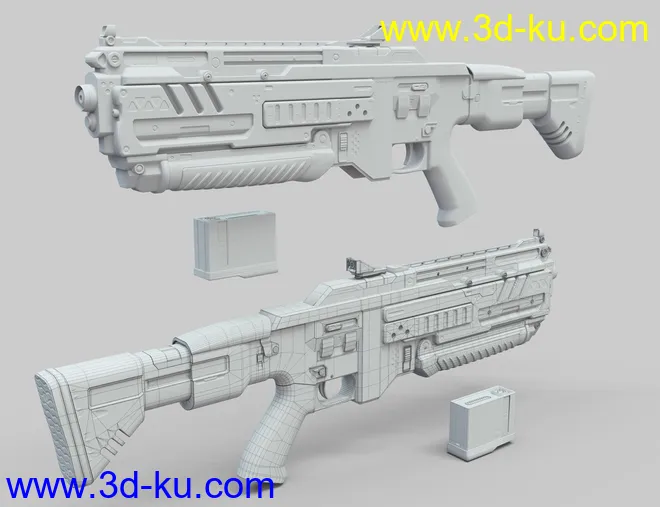 Sci-Fi Weapons Collection 3模型的图片6