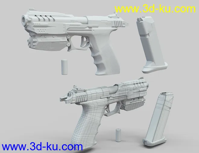 Sci-Fi Weapons Collection 3模型的图片7