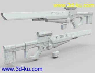 3D打印模型Sci-Fi Weapons Collection 3的图片