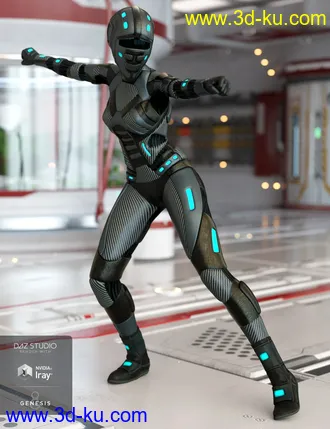 3D打印模型SciFi Angel Racer Textures的图片