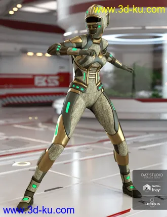 3D打印模型SciFi Angel Racer Textures的图片
