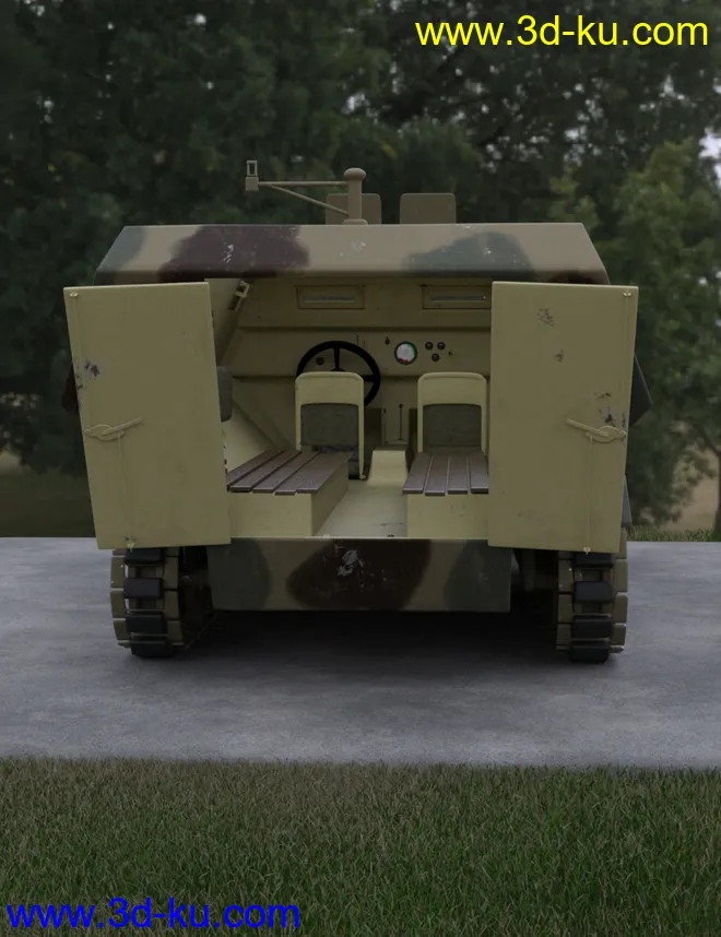 Sd Kfz 251 Halftrack模型的图片4