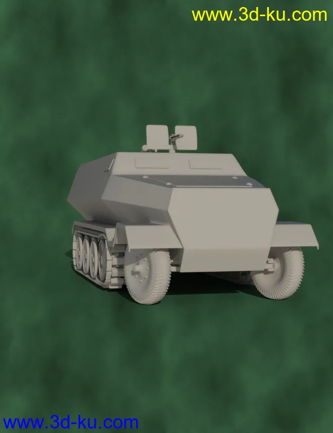 Sd Kfz 251 Halftrack模型的图片5