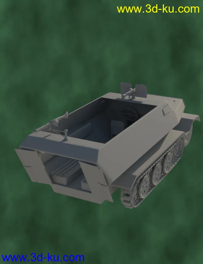 Sd Kfz 251 Halftrack模型的图片6